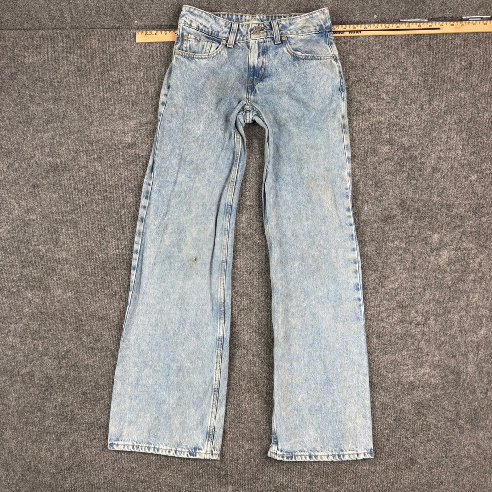 Levi's Jeans Womens Size 26 Blue Superlow Bootcut Light Wash Denim Y2K Good